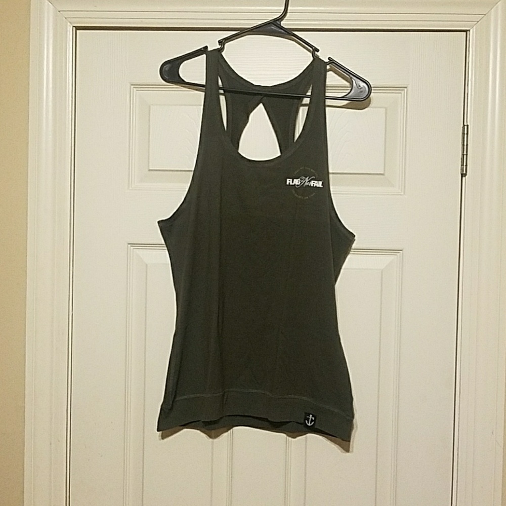 Flag Nor Fail tank top