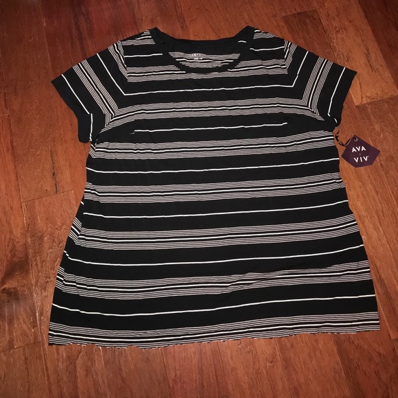Ava & Viv Tops - AVA & VIV 4X new with tags shirt beautiful soft