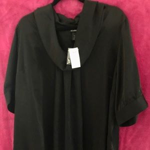 Cowl neck dressy tunic