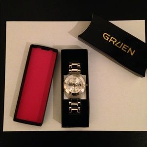 Gruen Silvertone Statement Watch