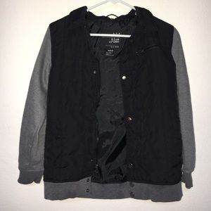 Blue Crown Grey and Black Jacket