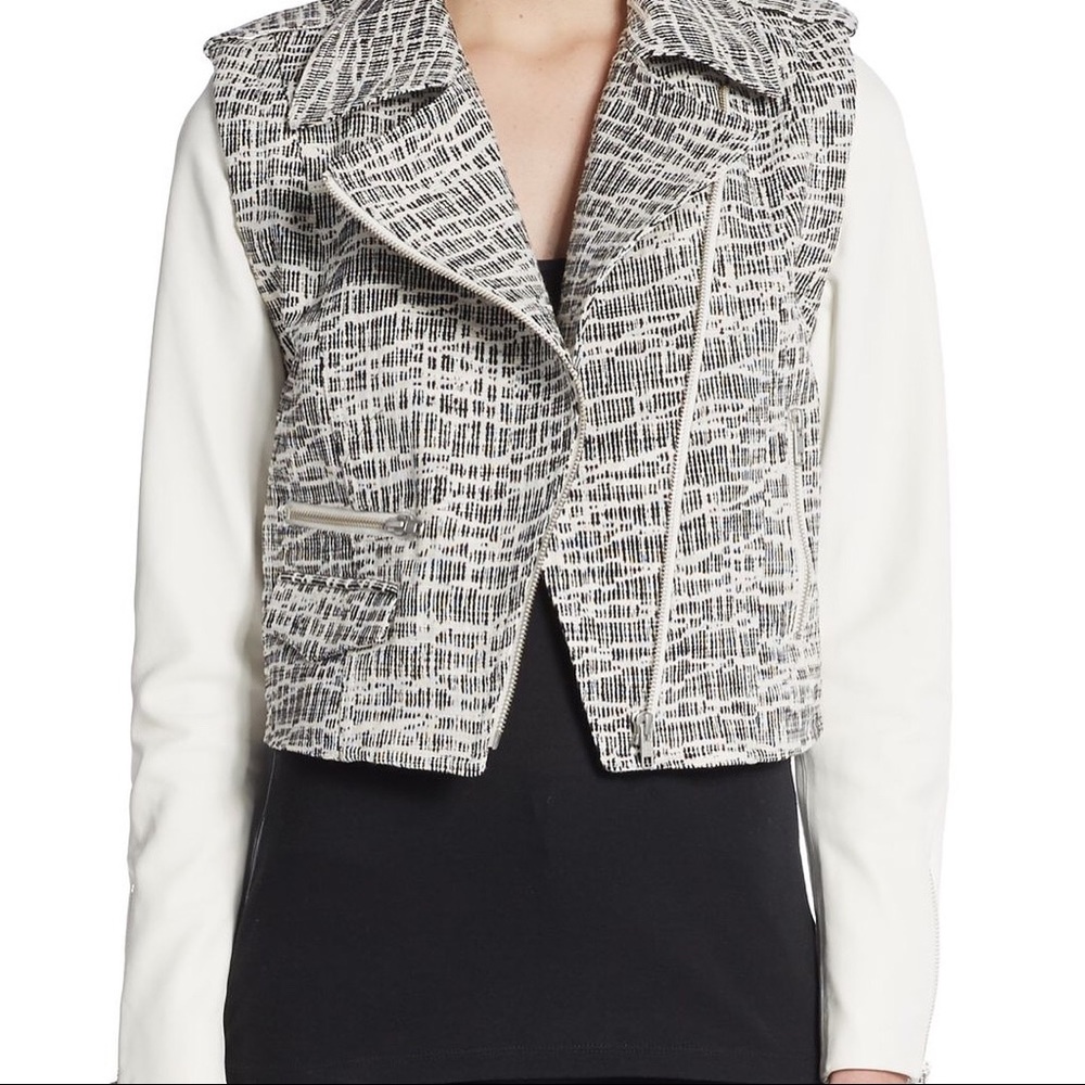 Ramy Brook Black Simon Moto Jacket