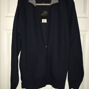 Nwt soft and comfortable men's zip up