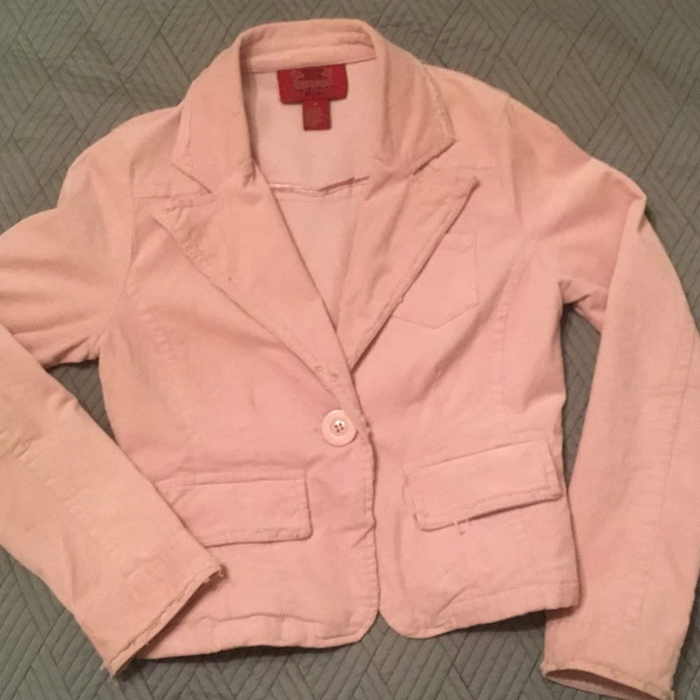Blush Corduroy  Blazer