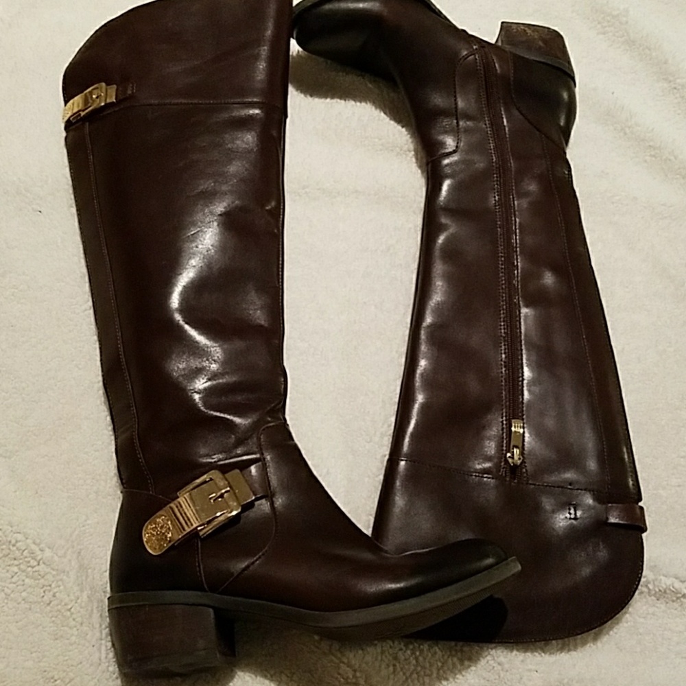 Over-the-knee Brown Vince Camuto boots