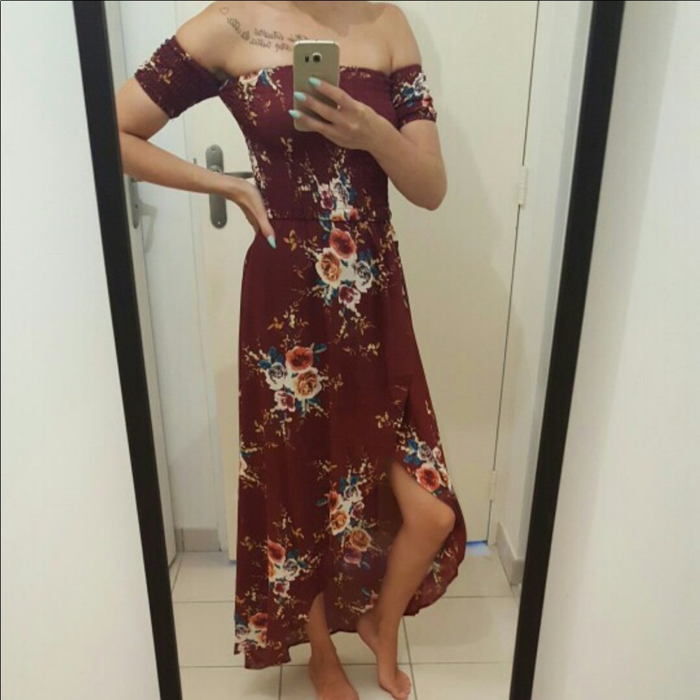 🌹New🌹Floral Print Boho Long Maxi dress🌹 - Picture 5 of 7