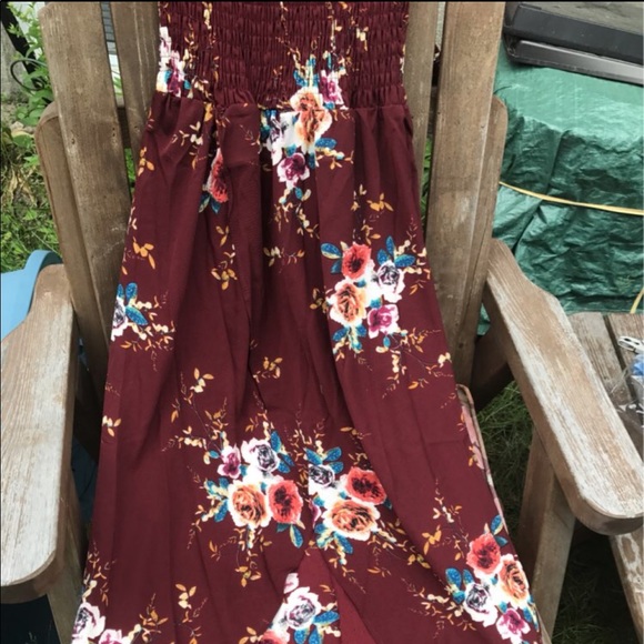 🌹New🌹Floral Print Boho Long Maxi dress🌹 - Picture 4 of 7