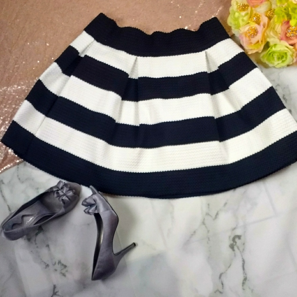 Pleated Circle Skirt