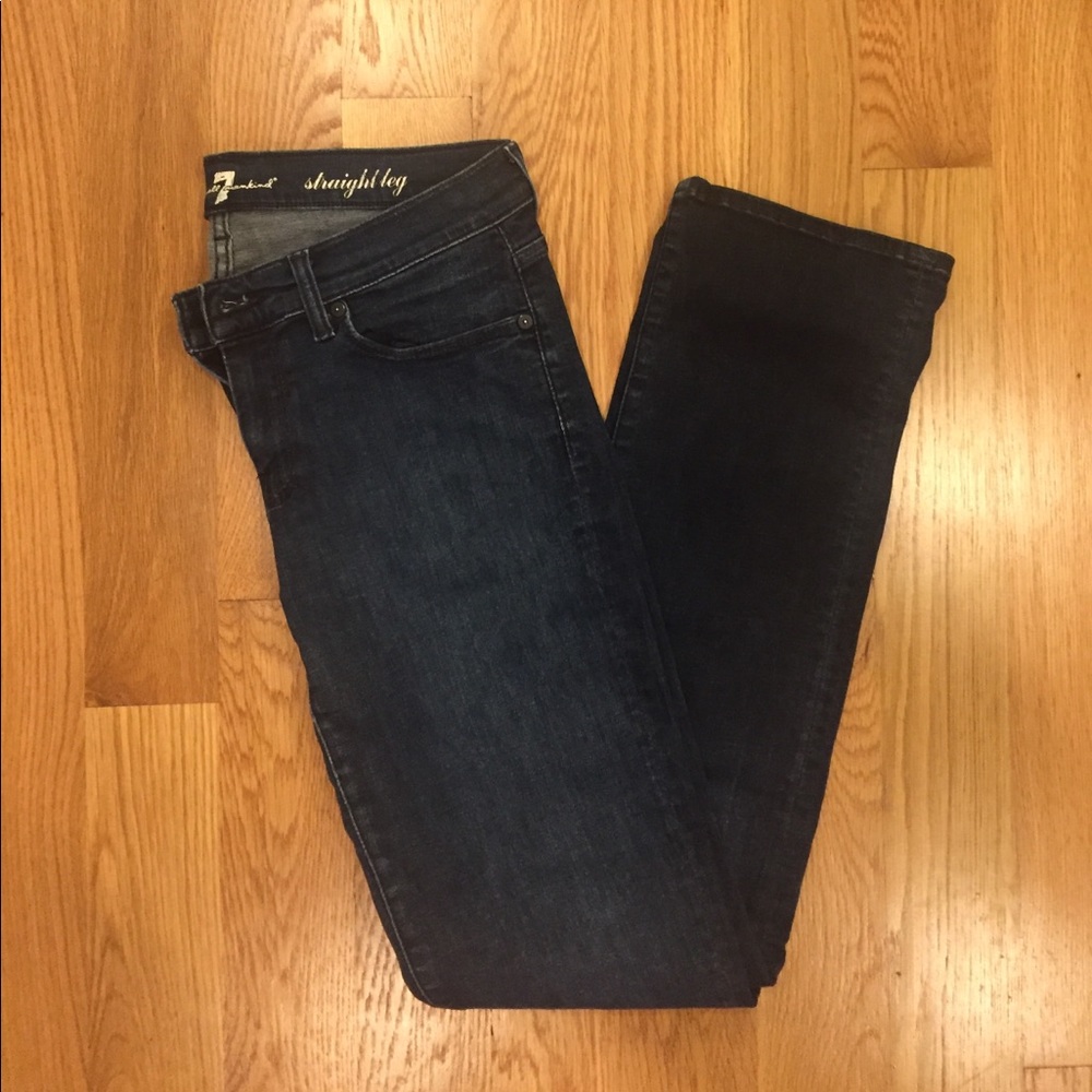 Seven 7 for all Mankind straight leg jeans