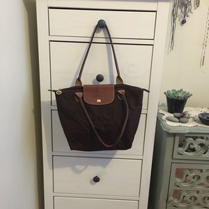 Longchamp Small Le Pliage Chocolate