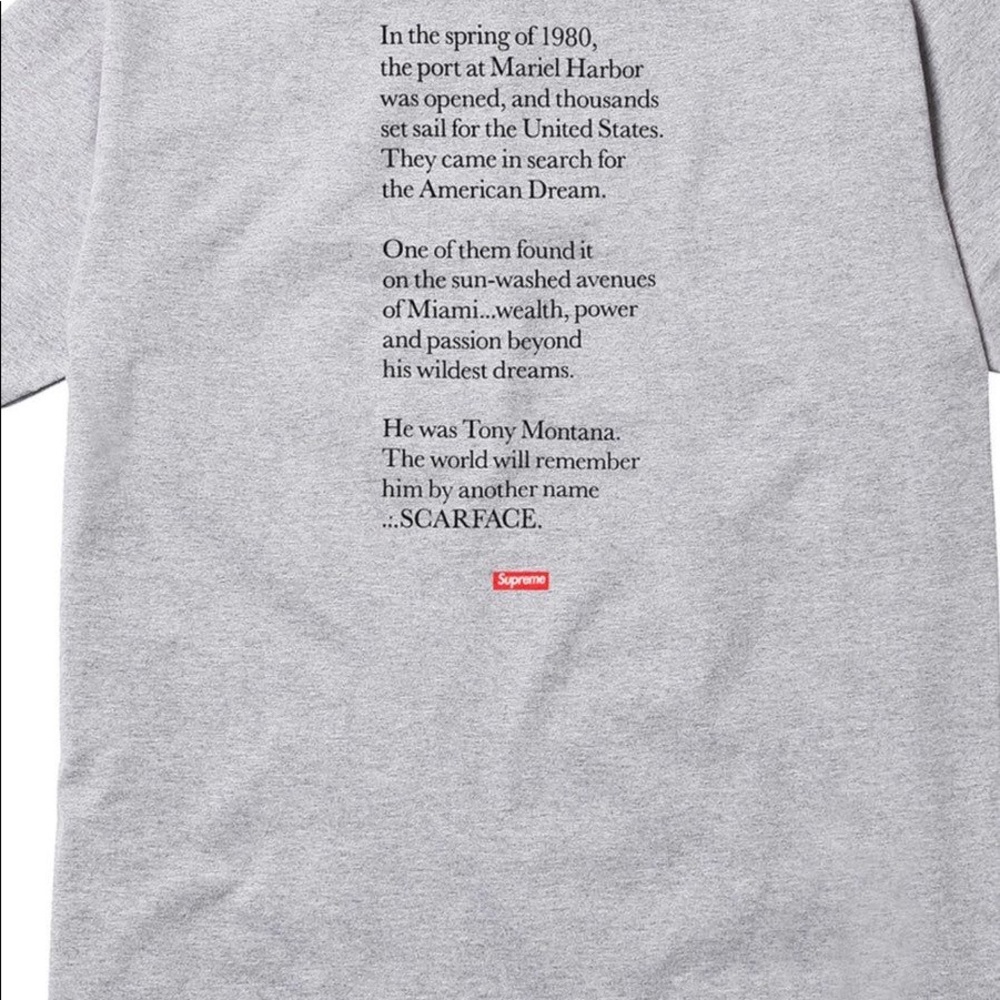 Scarface Supreme Shower Tee - Picture 1 of 4