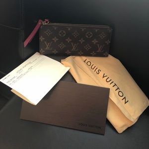 Authentic Louis Vuitton Monogram Adele wallet