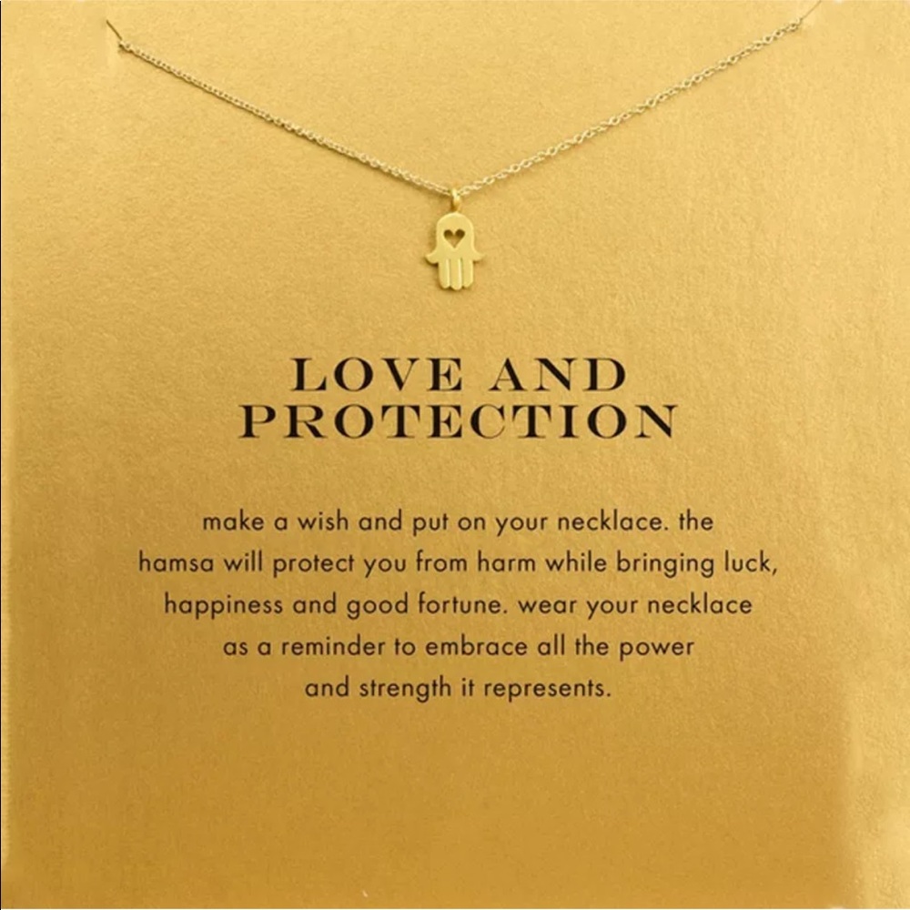 Love and Protection Pendant Necklace