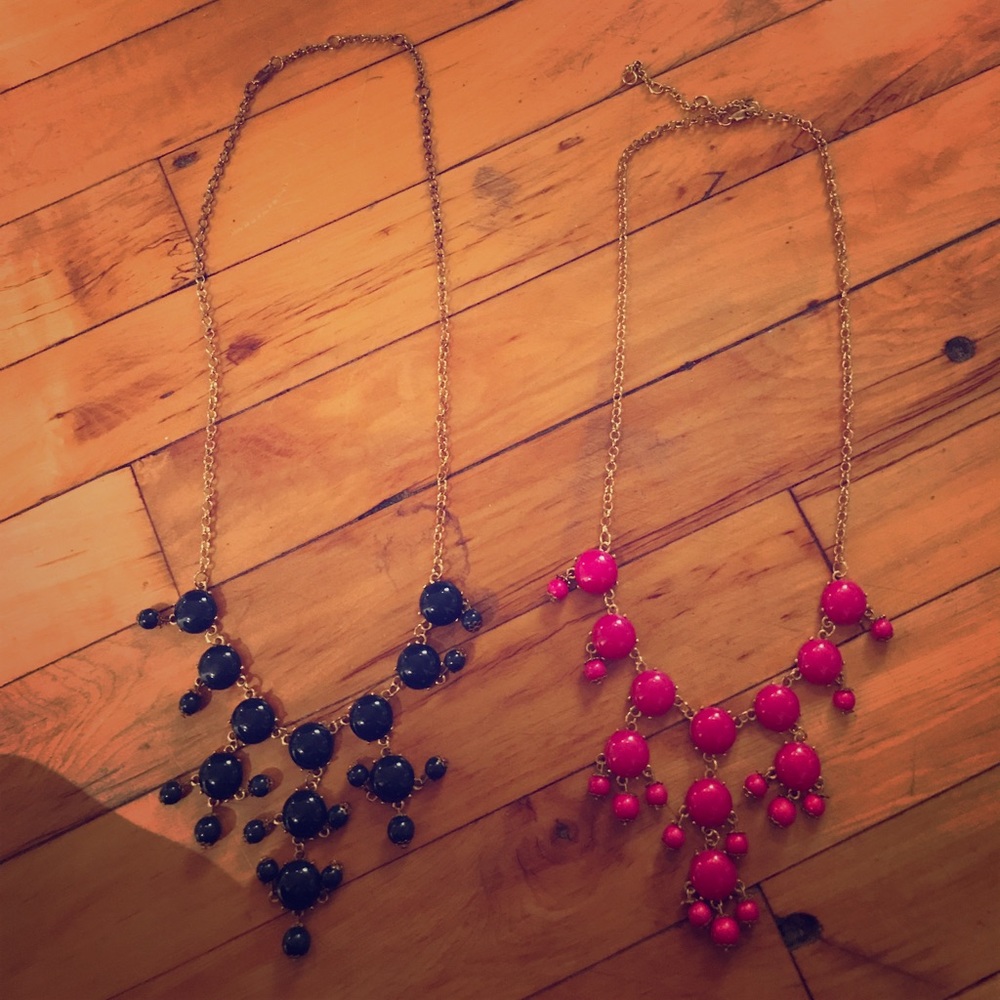 Set of 2 Bubble Necklaces