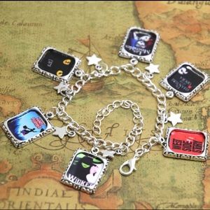 Broadway Themed Playbill Charm Bracelet