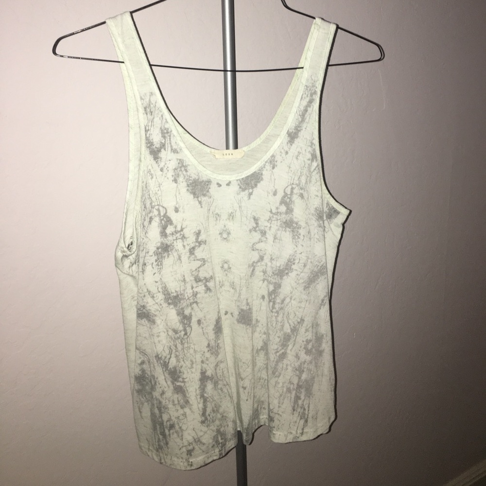 Mint green tank