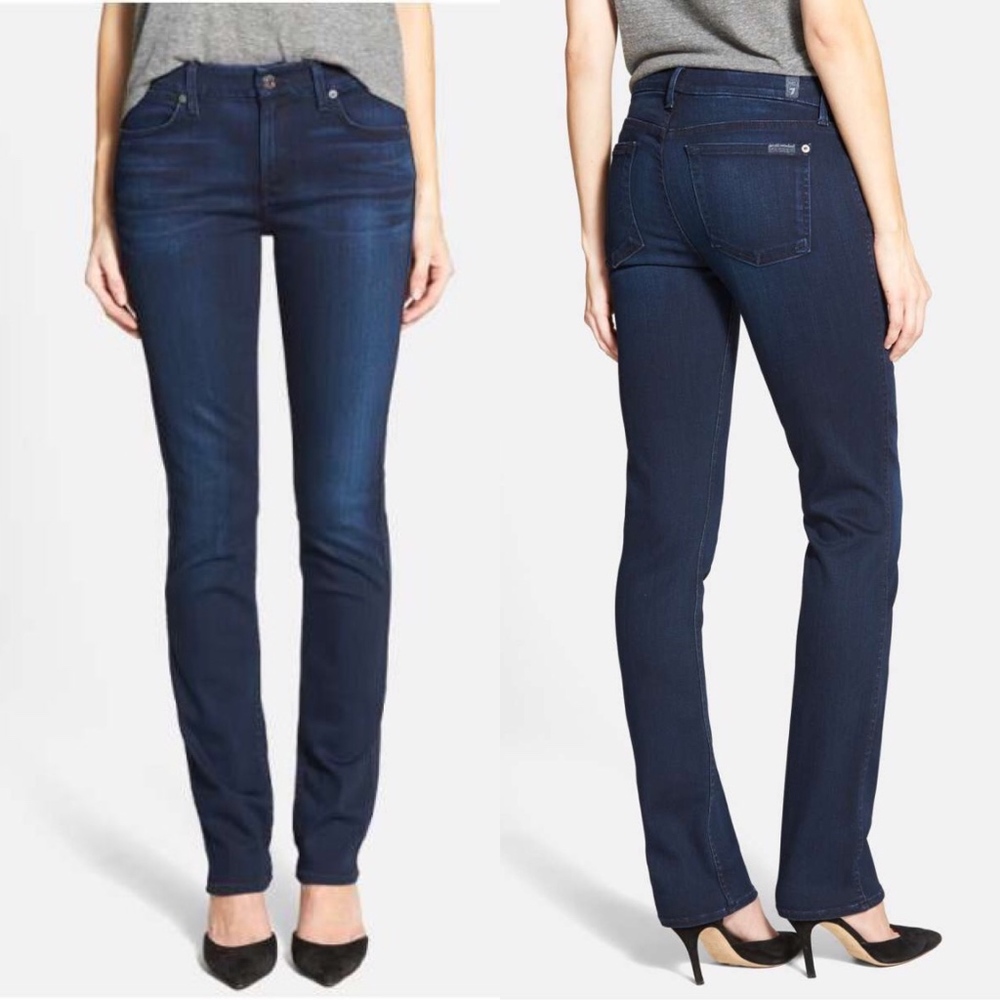 7 FOR ALL MANKIND 'The Mod' Straight Leg Jeans 28