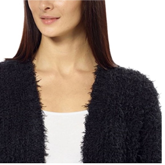 Incredibly Soft Open Front Eyelash Soft Cardigan - Picture 3 of 7