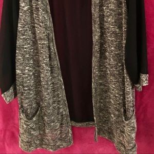 Unique sweater jacket