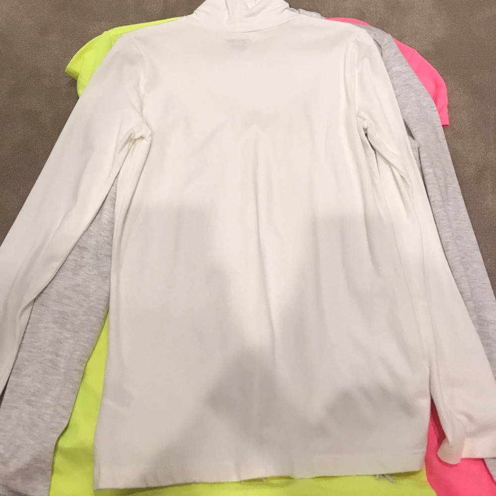 white turtle neck