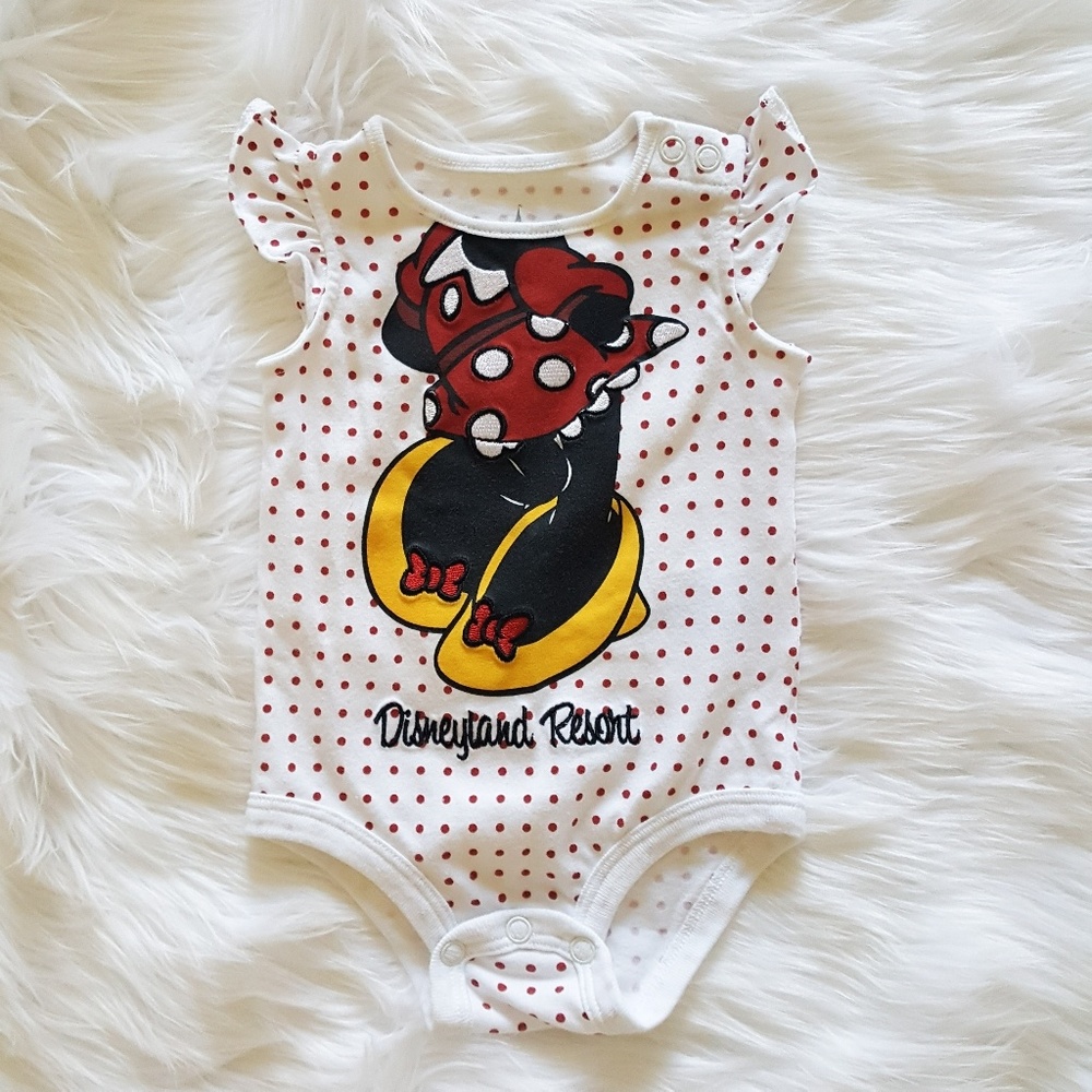 Authentic Disney Resort Minnie Mouse Onesie