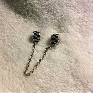 Pandora Rain drop safety chain