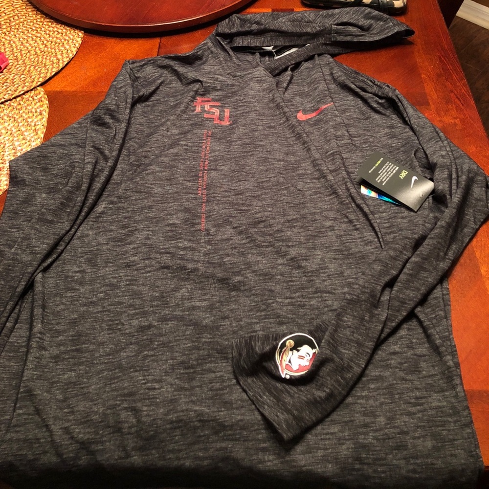 FSU Nike long sleeve with a hood
