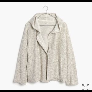 NWT Madewell textural hoodie