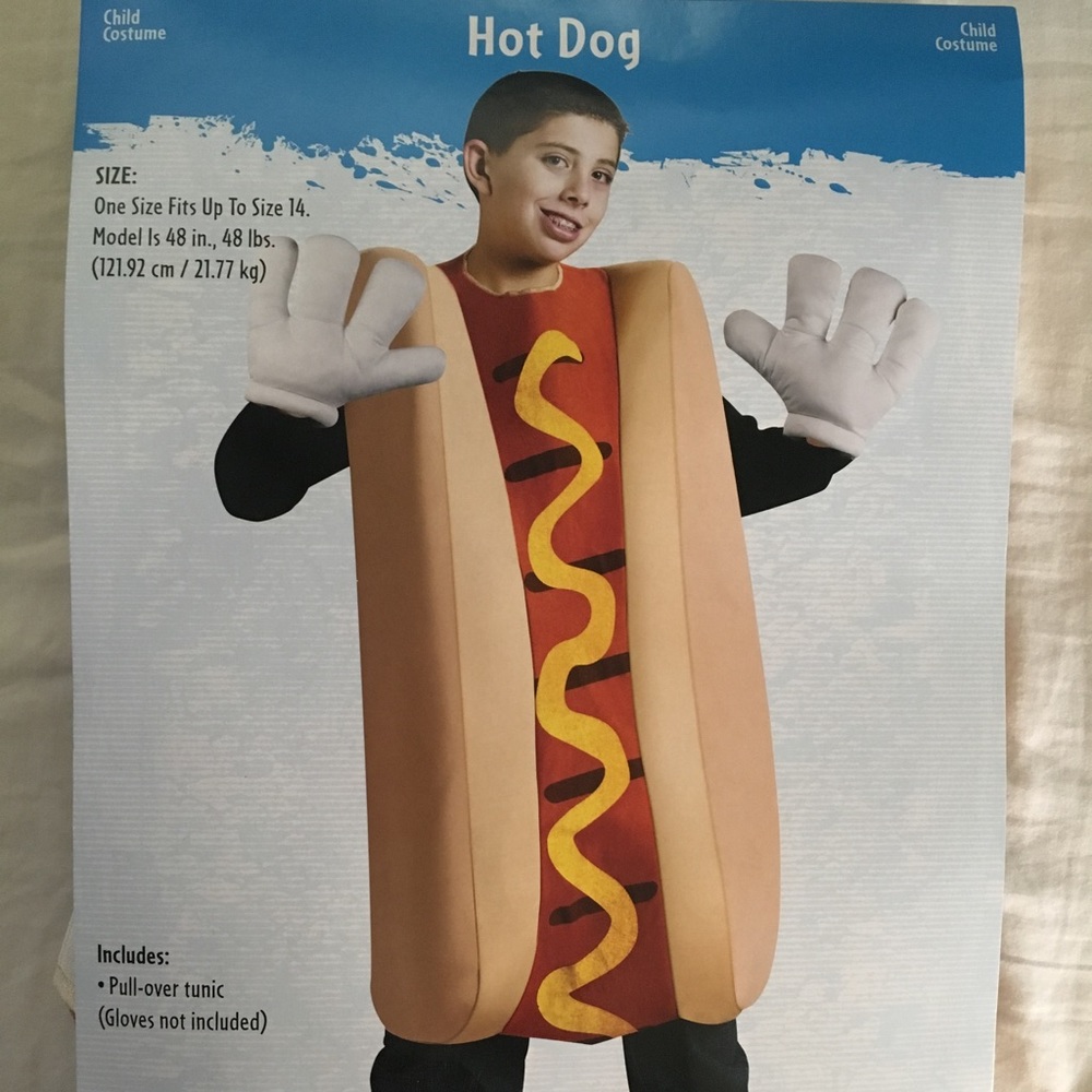 Hot Dog Halloween Costume only worn once