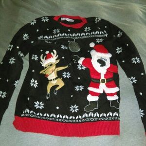 Black Ugly Christmas Sweater