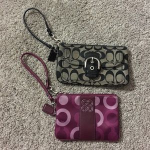 Coach wristlet bundle
