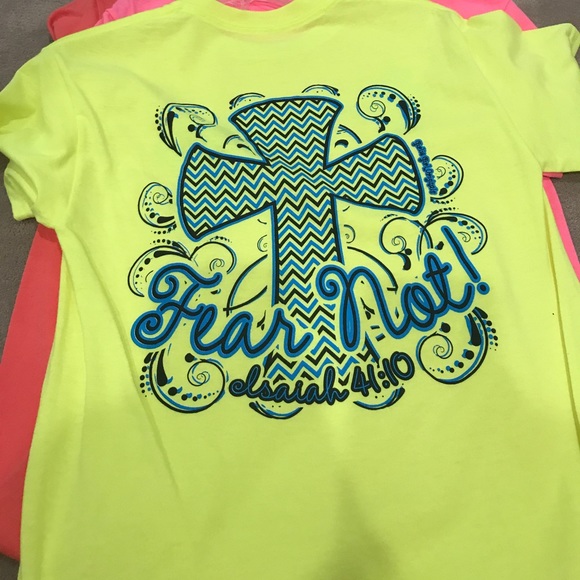 yellow girlie girl originals t shirt - Picture 2 of 2
