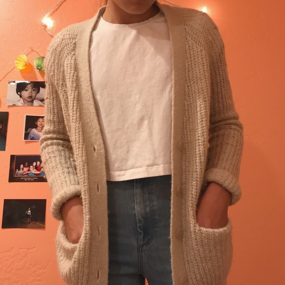 Cream Cardigan