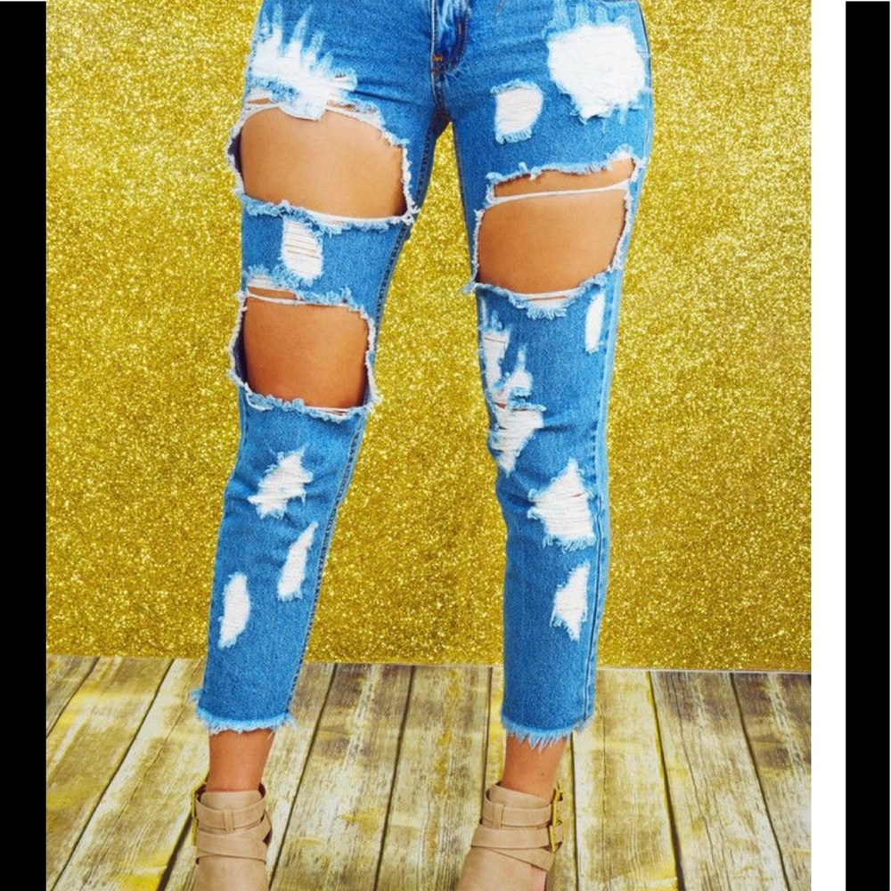 Ripped jeans from ShopHopes