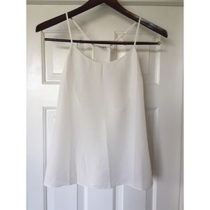 J Crew sheer and drapey tank top