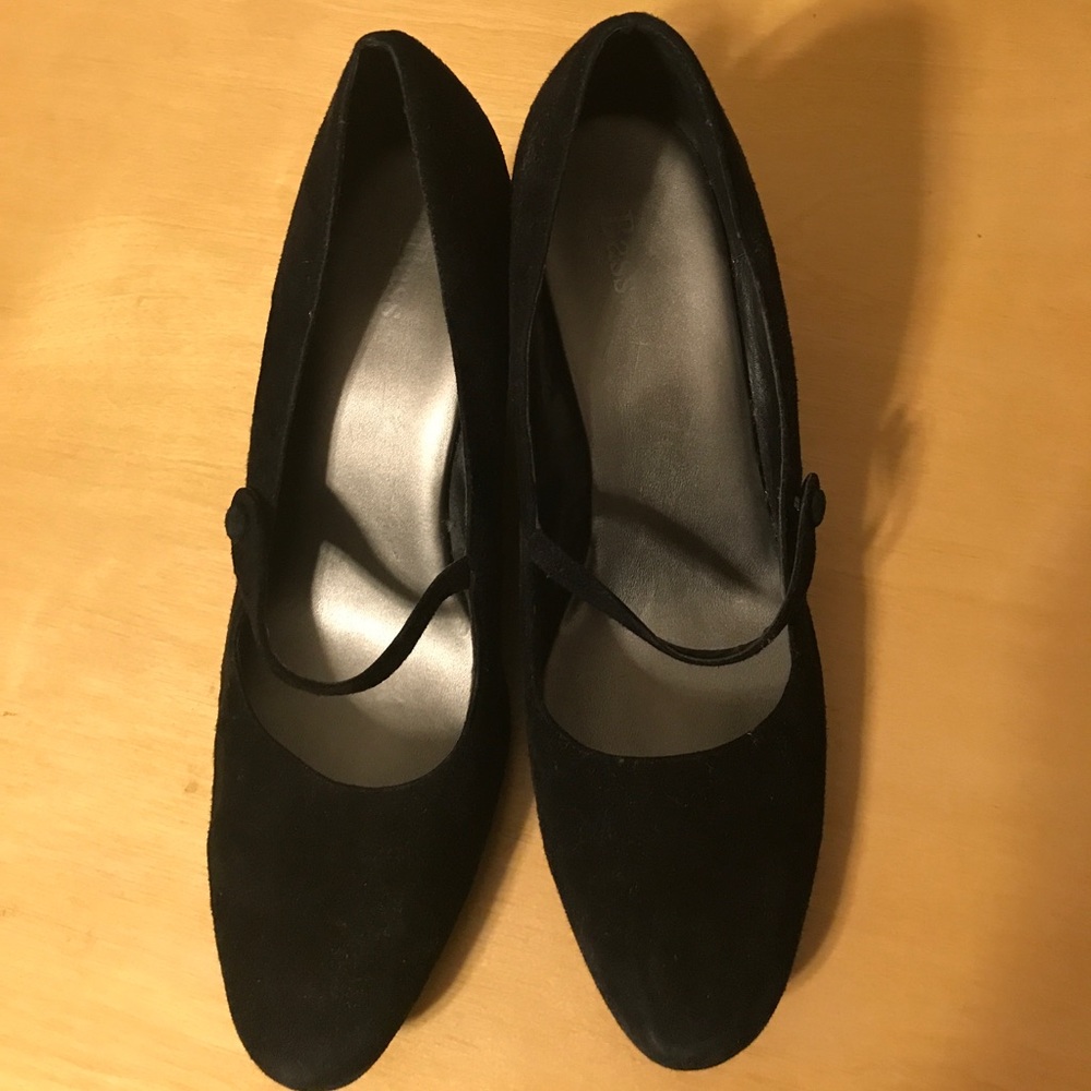 Mary Jane style wedge