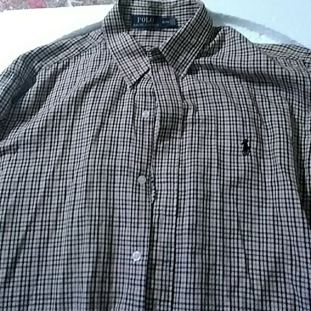 Long sleeve polo shirt