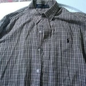 Long sleeve polo shirt