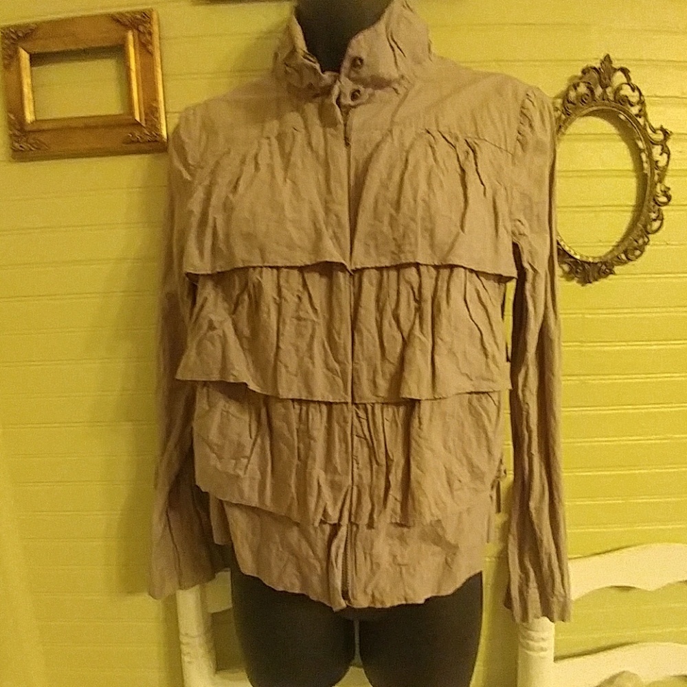 Ruffle jacket coat - Picture 2 of 2