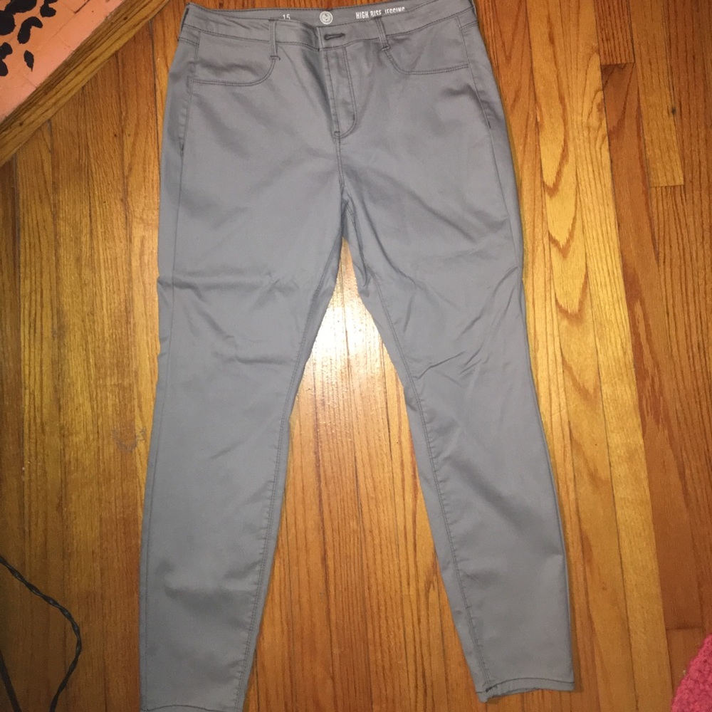 Grey skinny jeans