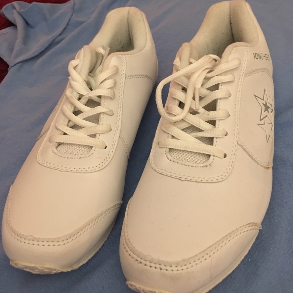 White sneakers