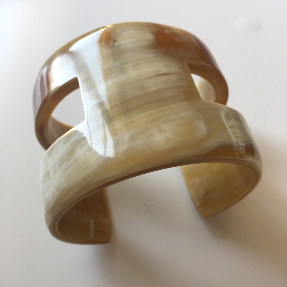 Natural Horn Bangle Bracelet