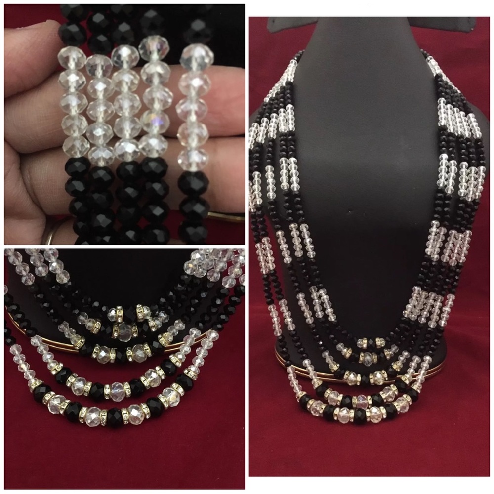 NWOT crystal Mala Necklace