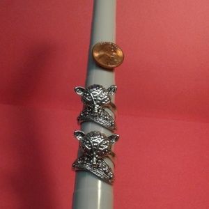 Vu "What Does The Fox Say? Rings" steel