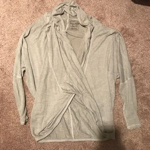 Free People wrap sweater