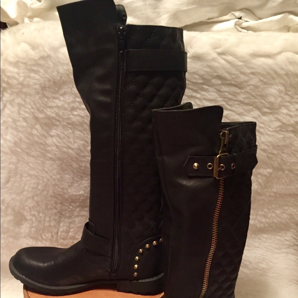 Black Studded boots