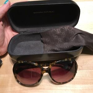 Banana Republic Tortoise Sunglasses