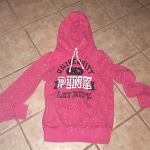 PINK pullover hoodie