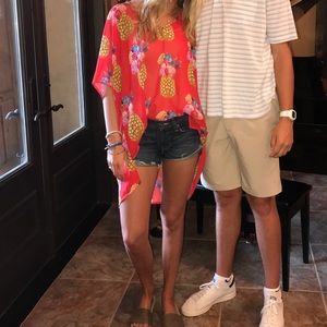 SHOW ME YOUR MUMU PINEAPPLE TUNIC