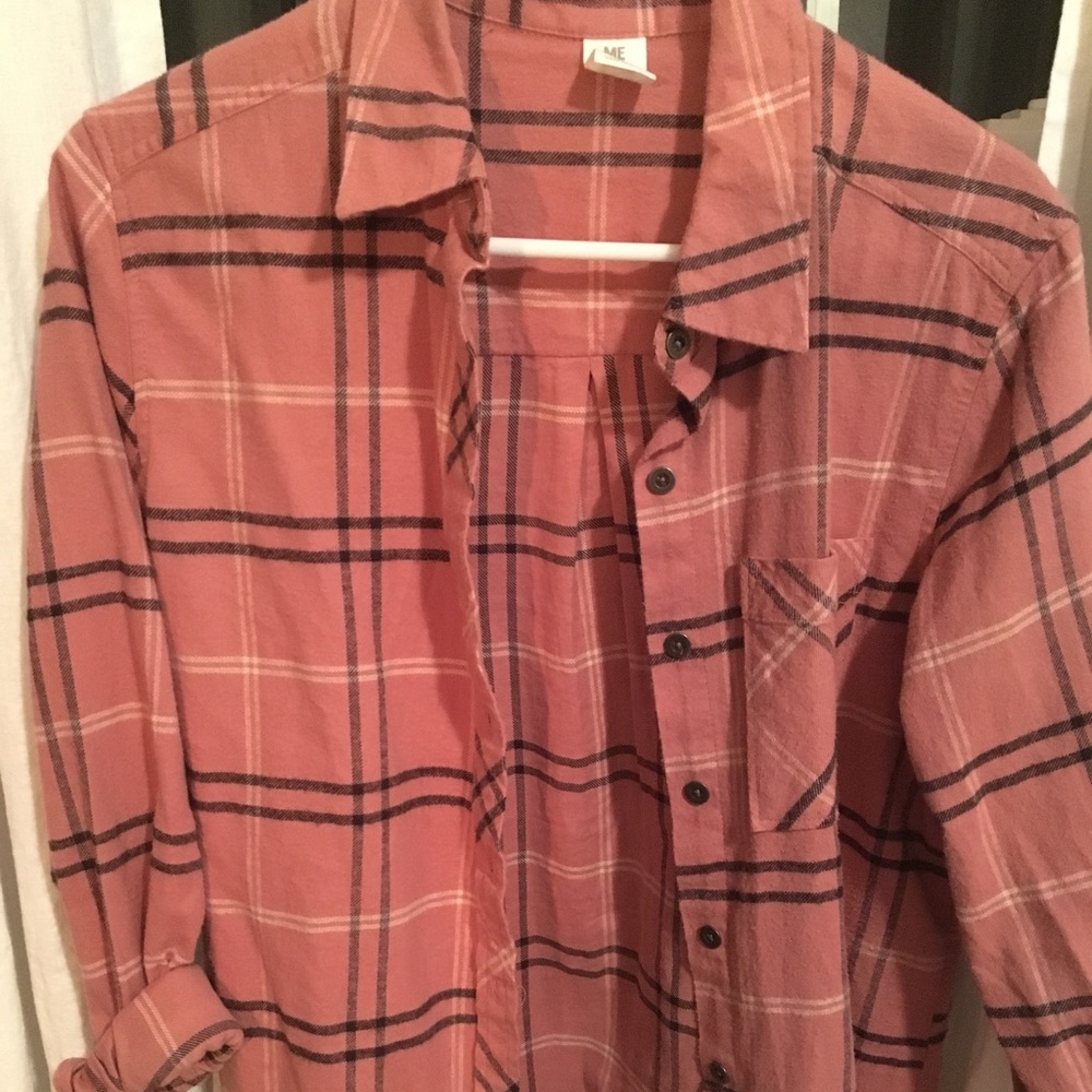 Super cute pink flannel